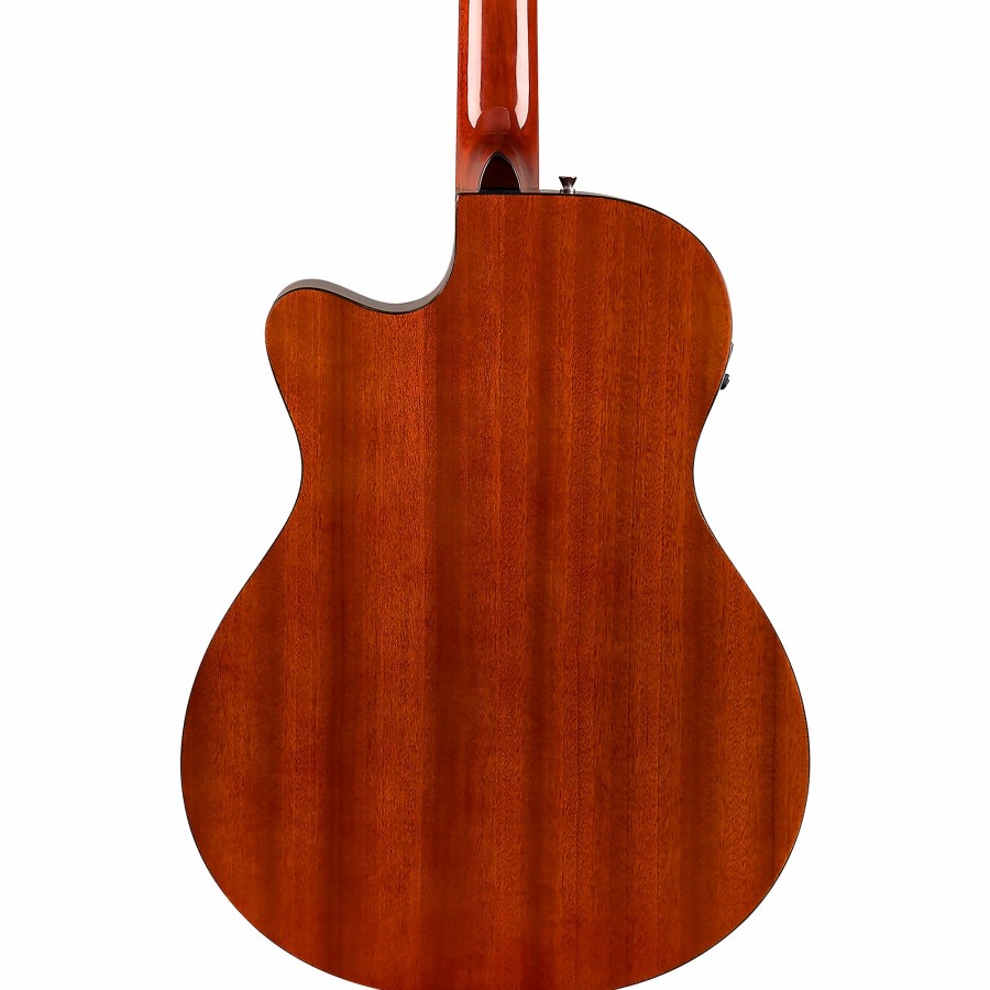 Guitars Fender Acoustic Electric | Fender Fa-135Ce All-Mahogany Concert Acoustic-Electric Guitar Mahogany