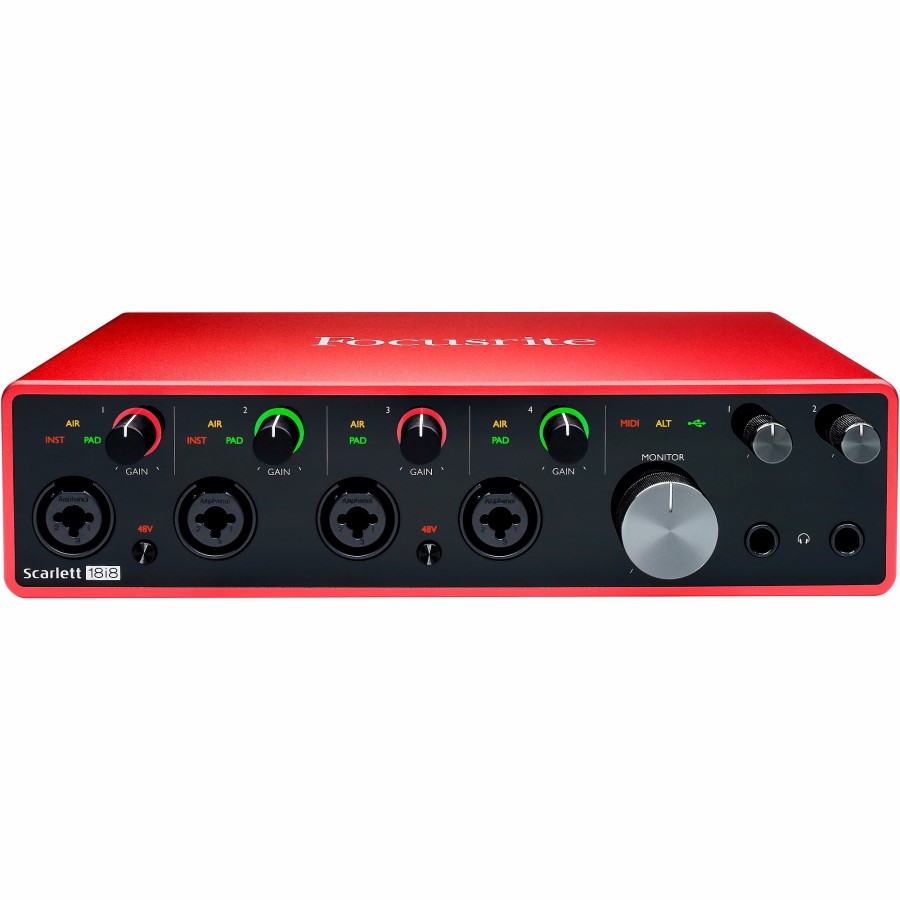 Recording Focusrite | Focusrite Scarlett 18I8 Usb Audio Interface (Gen 3)