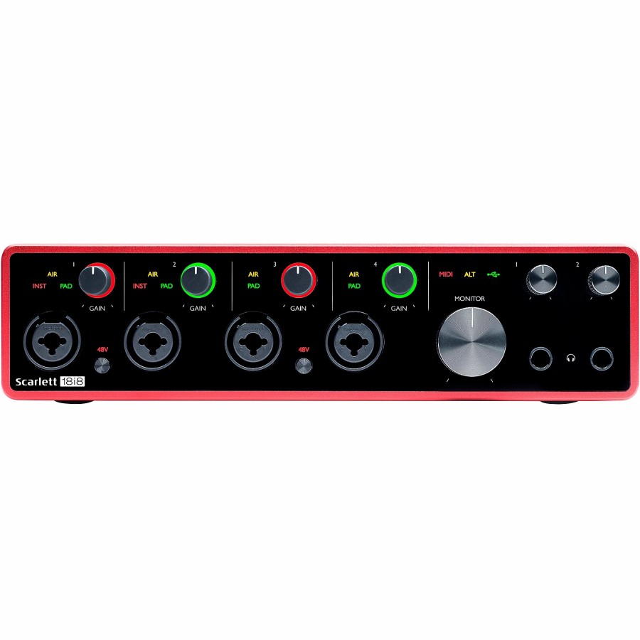 Recording Focusrite | Focusrite Scarlett 18I8 Usb Audio Interface (Gen 3)