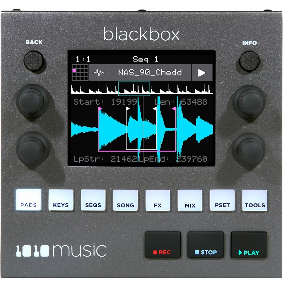 Keyboards & Midi 1010music | 1010Music Blackbox - Compact Sampling Studio