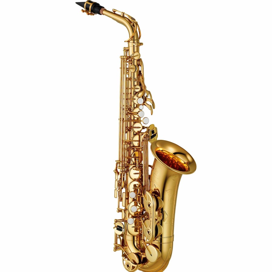 Band & Orchestra Yamaha | Yamaha Yas-480 Intermediate Eb Alto Saxophone Silver Plated