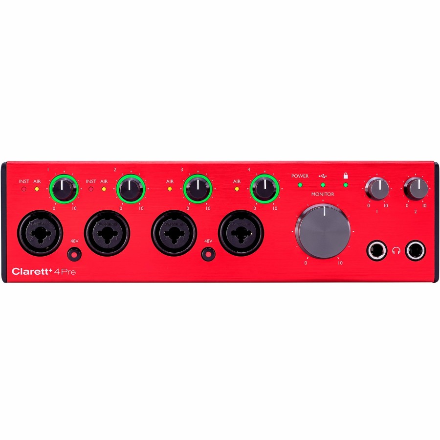 Recording Focusrite | Focusrite Clarett+ 4Pre Usb Audio Interface