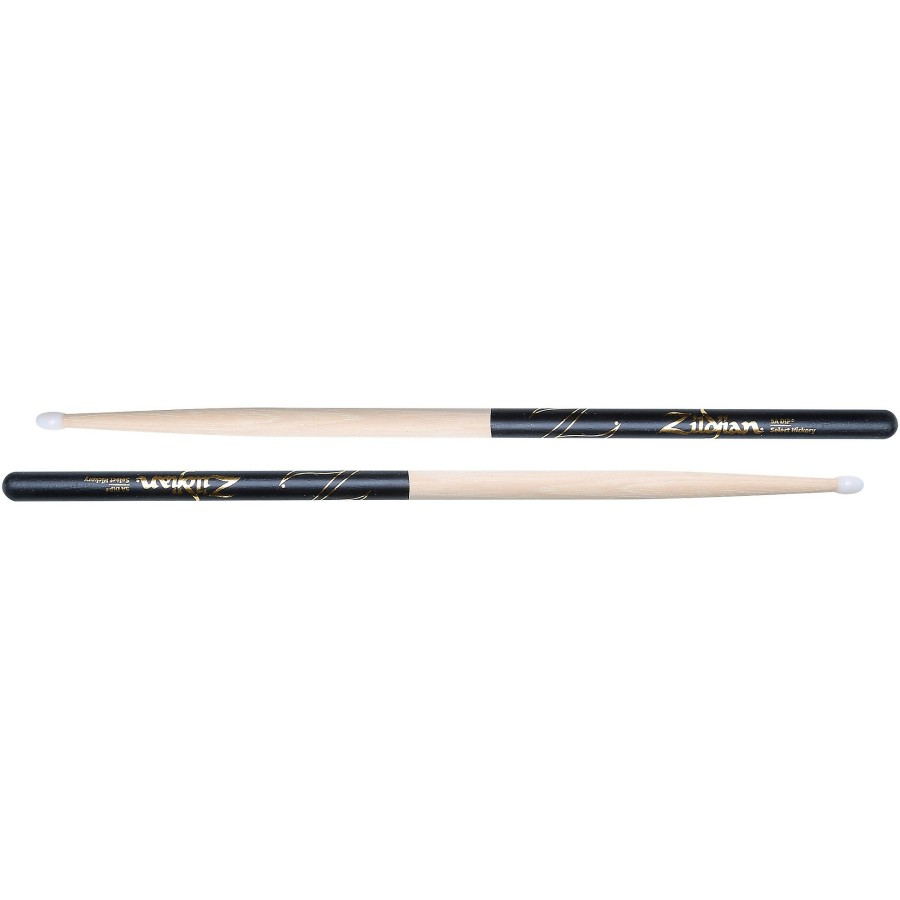 Drums Zildjian | Zildjian Black Dip Drum Sticks 5A Nylon