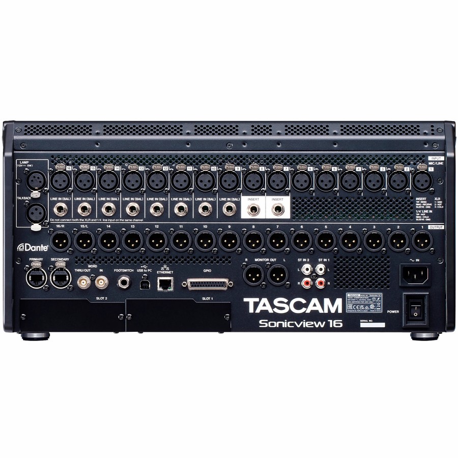 Recording TASCAM | Tascam Sonicview 16Xp 16-Channel Multi-Track Recording & Digital Mixer