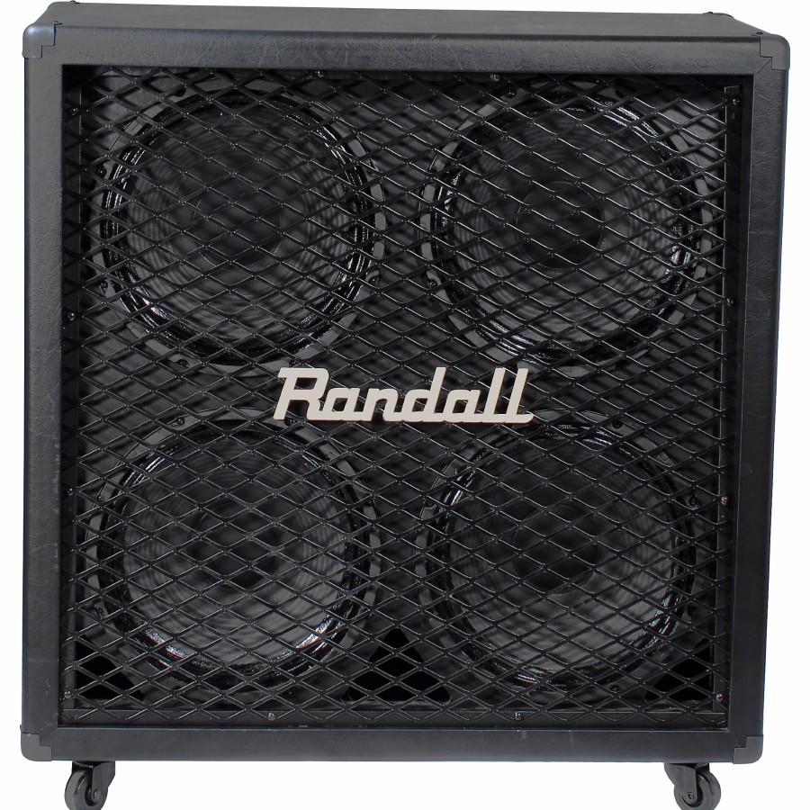 Amps & Effects Randall Cabinets | Randall Rd412-V30 Diavlo 4X12 Guitar Cab Black