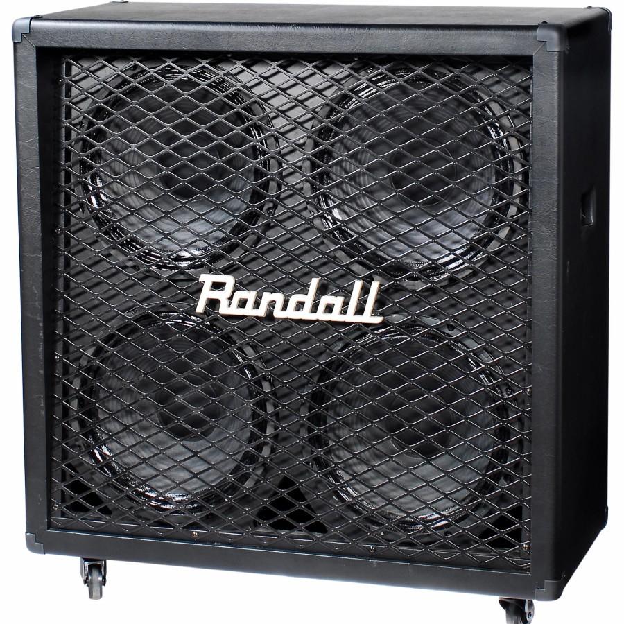 Amps & Effects Randall Cabinets | Randall Rd412-V30 Diavlo 4X12 Guitar Cab Black