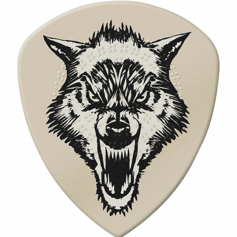 Guitars Dunlop Guitar Picks | Dunlop White Fang James Hetfield Signature Picks 1.0 Mm 24 Pack