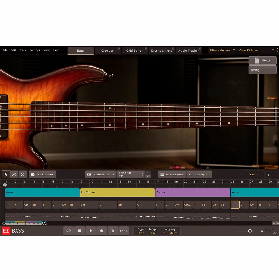 Recording Toontrack | Toontrack Ezbass (Software Download)