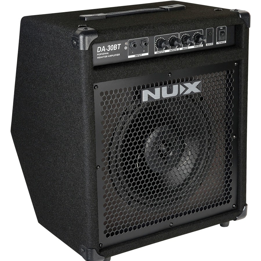 Drums NUX Drum Amps | Nux Da-30Bt 30W Drum Amp With Bluetooth Black