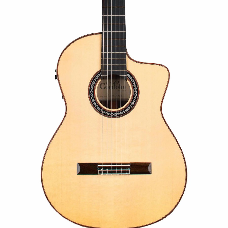 Guitars Cordoba | Cordoba Gk Pro Negra Acoustic-Electric Guitar