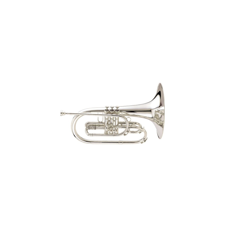 Band & Orchestra King | King 1121 Ultimate Series Marching F Mellophone 1121Sp Silver