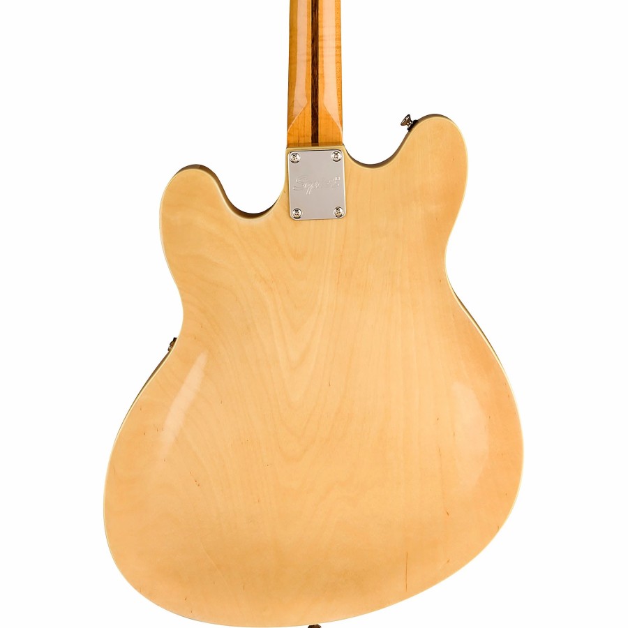 Guitars Squier Hollow & Semi-Hollow Body | Squier Classic Vibe Starcaster Maple Fingerboard Electric Guitar Natural