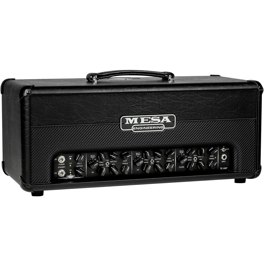 Amps & Effects MESA/Boogie Heads | Mesa/Boogie Triple Crown Tc-100 Guitar Tube Head Black