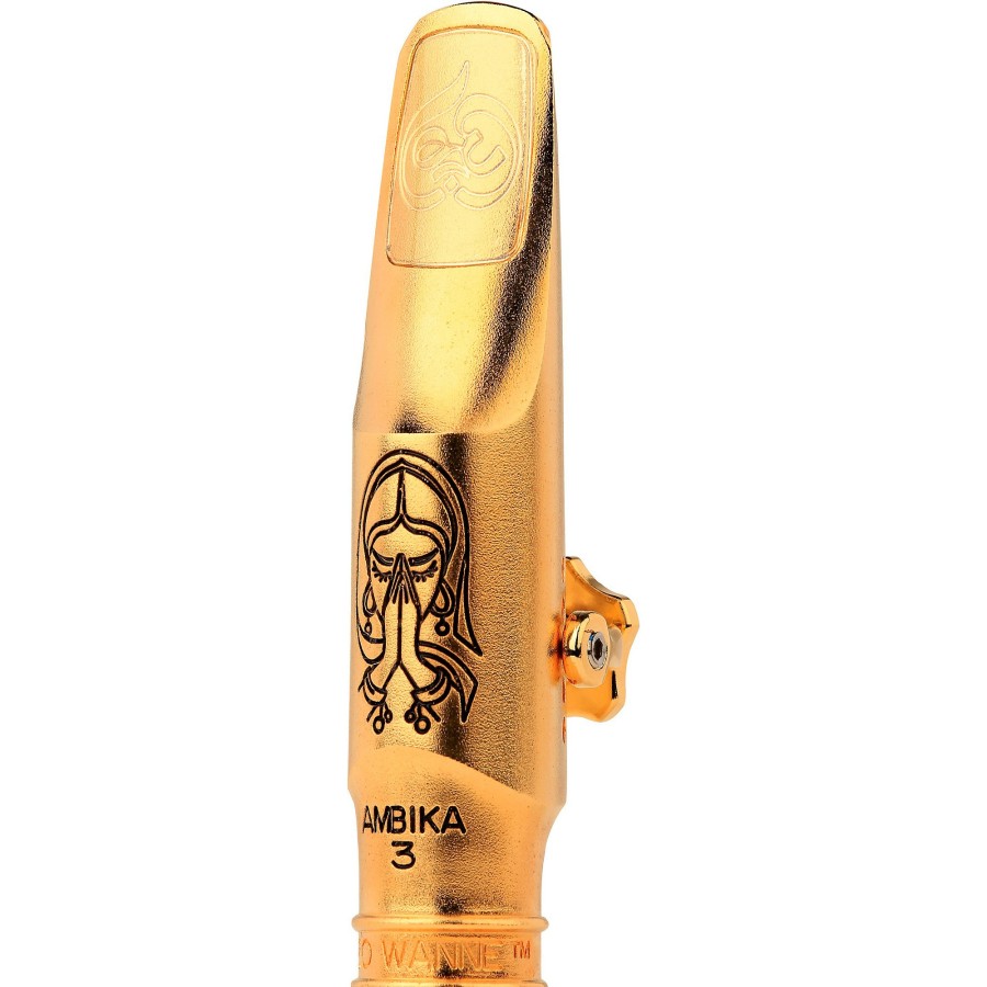 Accessories Theo Wanne | Theo Wanne Ambika 3 Gold Tenor Saxophone Mouthpiece 6*