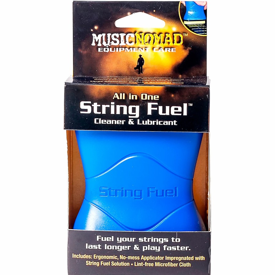 Accessories Music Nomad | Music Nomad String Fuel - All In One String Cleaner & Lubricant