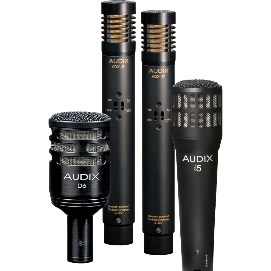 Mics & Wireless Audix | Audix Dp-Quad 4-Piece Drum Mic Pack