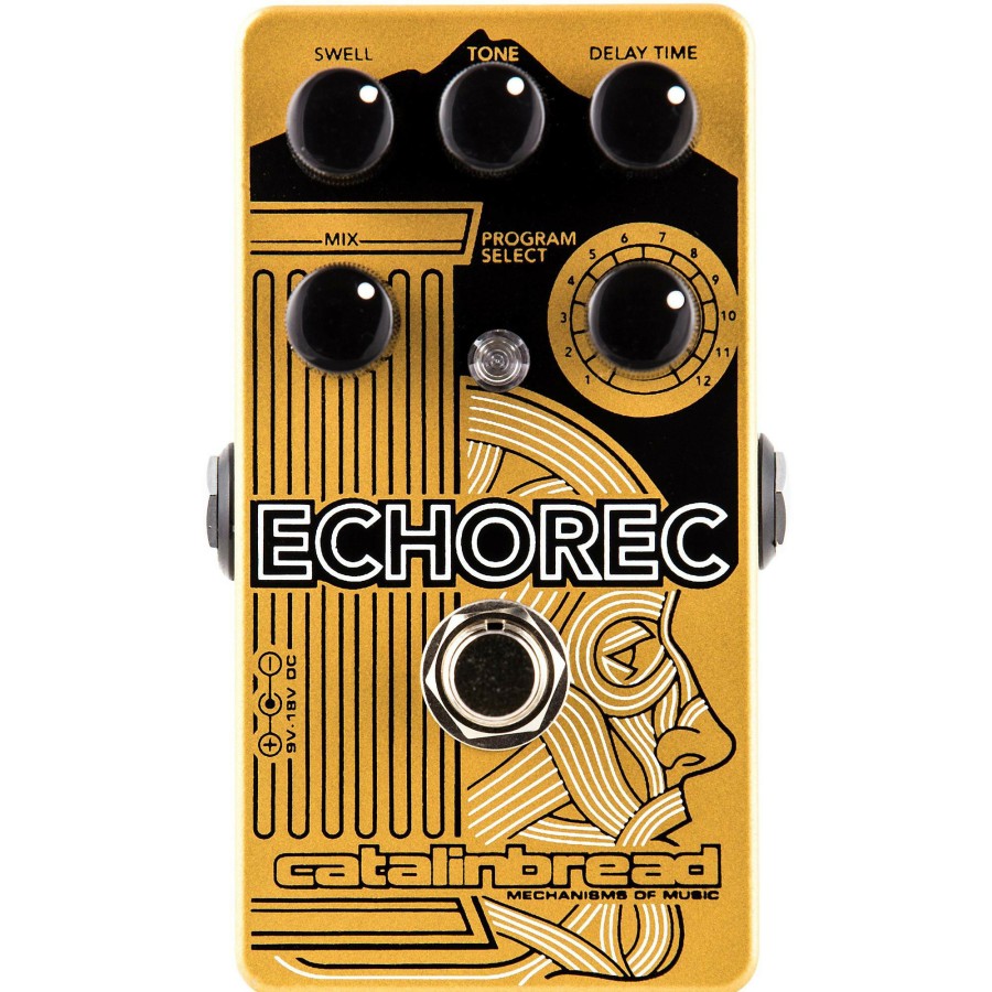 Amps & Effects Catalinbread Delay & Reverb | Catalinbread Echorec Multi-Tap Echo Guitar Effects Pedal