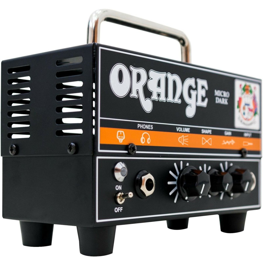 Amps & Effects Orange Amplifiers Heads | Orange Amplifiers Micro Dark 20W Tube Hybrid Amp Head