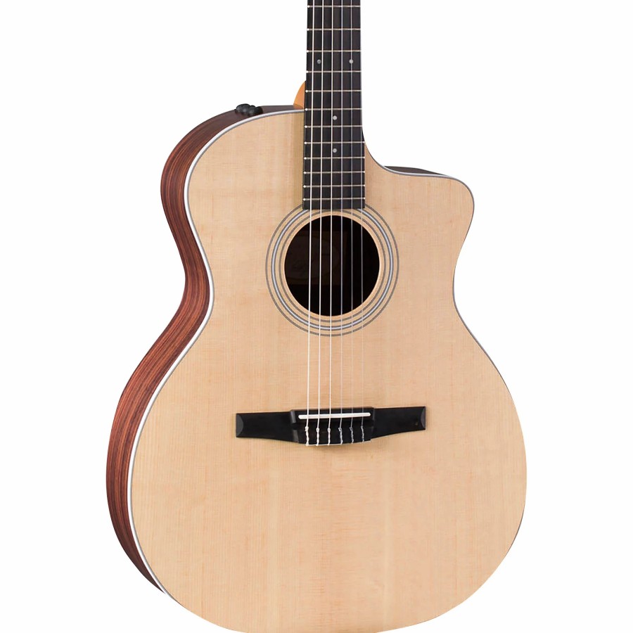 Guitars Taylor | Taylor 214Ce-N Grand Auditorium Nylon-String Acoustic-Electric Guitar Natural