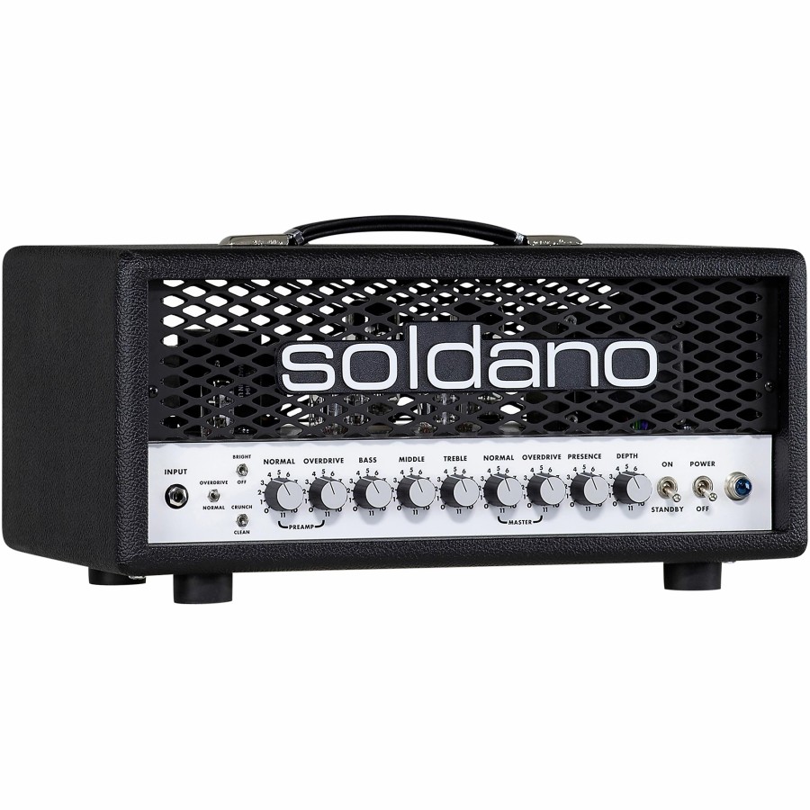 Guitars Soldano Guitar Amps | Soldano Slo-30 Super Lead Overdrive 30W Tube Amp Black