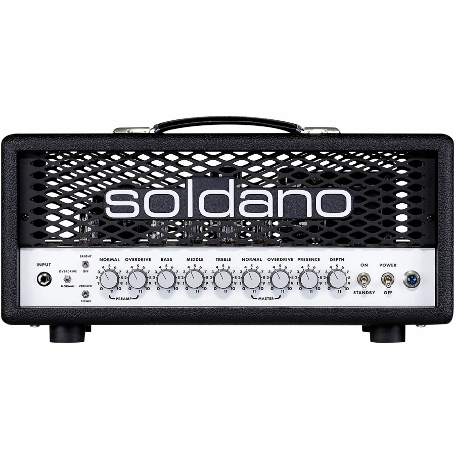 Guitars Soldano Guitar Amps | Soldano Slo-30 Super Lead Overdrive 30W Tube Amp Black