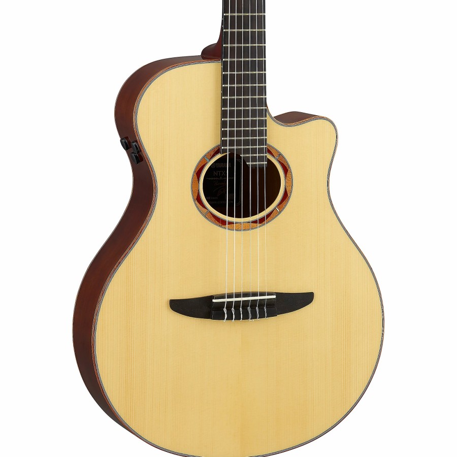 Guitars Yamaha | Yamaha Ntx5 Acoustic-Electric Classical Guitar Natural