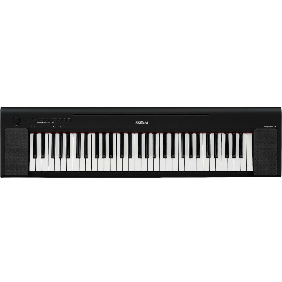 Keyboards & Midi Yamaha | Yamaha Piaggero Np-15 61-Key Portable Keyboard With Power Adapter Black