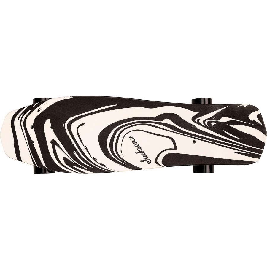 Accessories Jackson | Jackson Black & White Swirl Skateboard