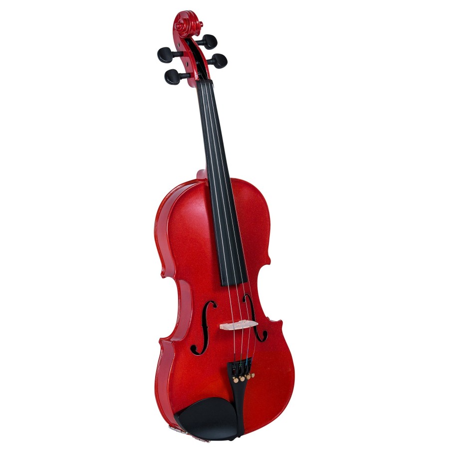 Band & Orchestra Cremona | Cremona Sv-130Bk Series Sparkling Black Violin Outfit 4/4 Size