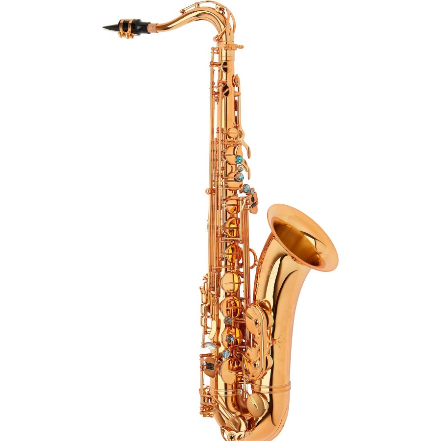 Band & Orchestra Allora | Allora Ats-580 Chicago Series Tenor Saxophone Dark Gold Lacquer Dark Gold Lacquer Keys