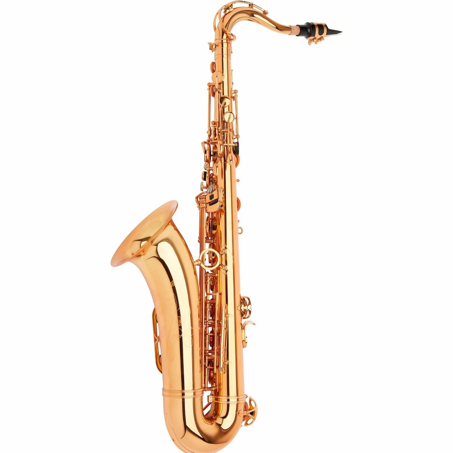 Band & Orchestra Allora | Allora Ats-580 Chicago Series Tenor Saxophone Dark Gold Lacquer Dark Gold Lacquer Keys