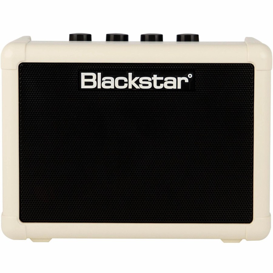 Amps & Effects Blackstar Mini Amps | Blackstar Fly 3W Guitar Combo Amp Pack Cream