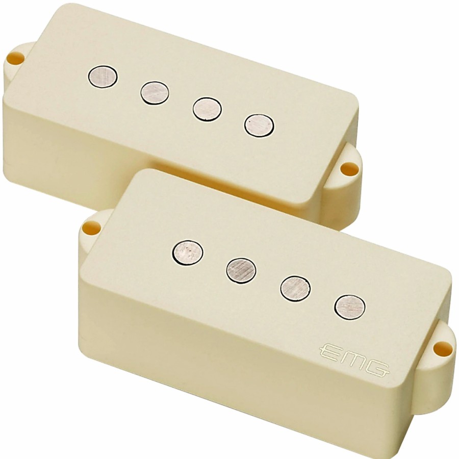 Basses EMG Bass Pickups | Emg Gzr Phz Set Geezer Butler Passive Phz Ivory