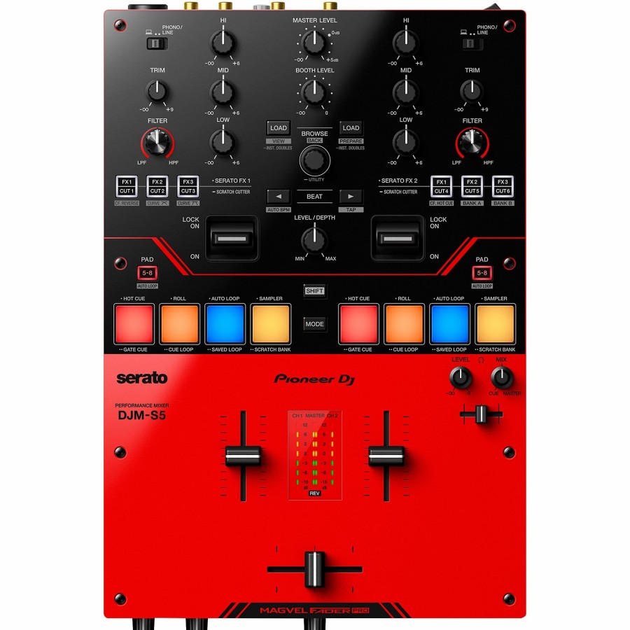 Dj Equipment Pioneer DJ | Pioneer Dj Djm-S5 2-Channel Serato Scratch Mixer