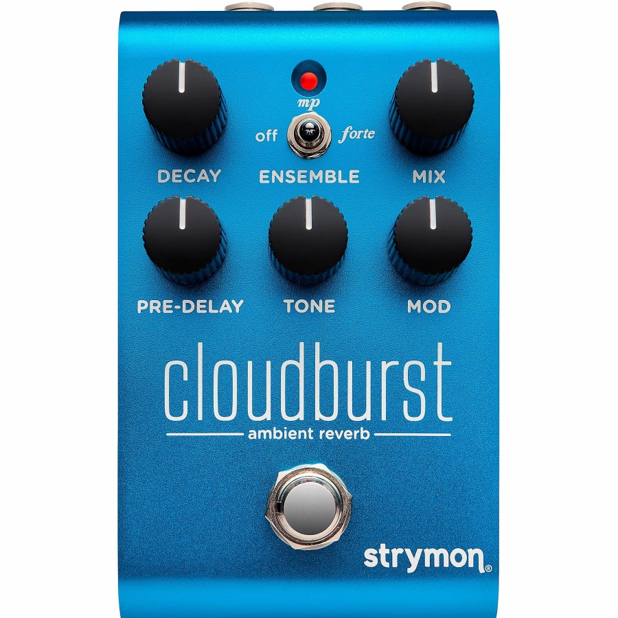 Amps & Effects Strymon Delay & Reverb | Strymon Cloudburst Ambient Reverb Effects Pedal Blue