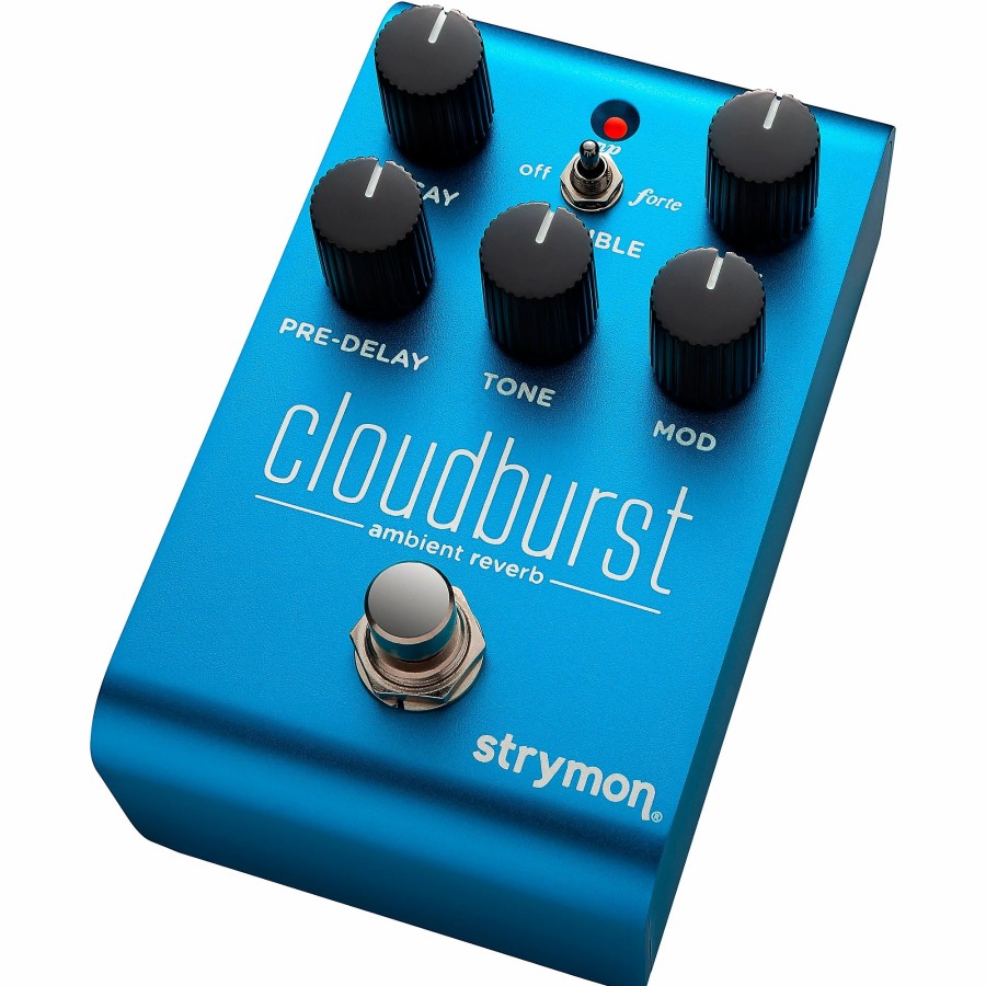 Amps & Effects Strymon Delay & Reverb | Strymon Cloudburst Ambient Reverb Effects Pedal Blue