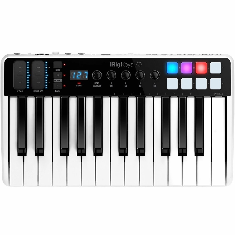 Keyboards & Midi IK Multimedia Midi Controllers | Ik Multimedia Irig Keys I/O 25 Keyboard Controller