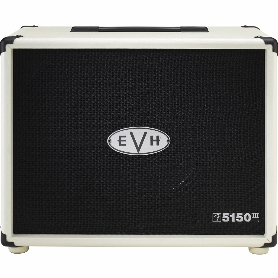 Amps & Effects EVH Cabinets | Evh 5150 112St 1X12 Guitar Speaker Cabinet Ivory