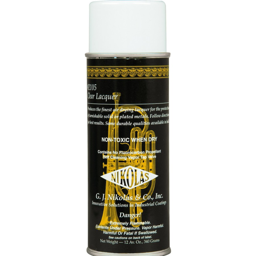 Accessories Allied Music Supply | Allied Music Supply A2105-C / A2105-G Lacquer Spray Clear, 12 Oz.