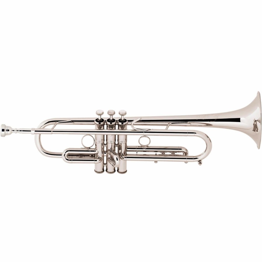 Band & Orchestra Bach | Bach Lt190L1B Stradivarius Commercial Series Bb Trumpet Lt190Sl1B Silver