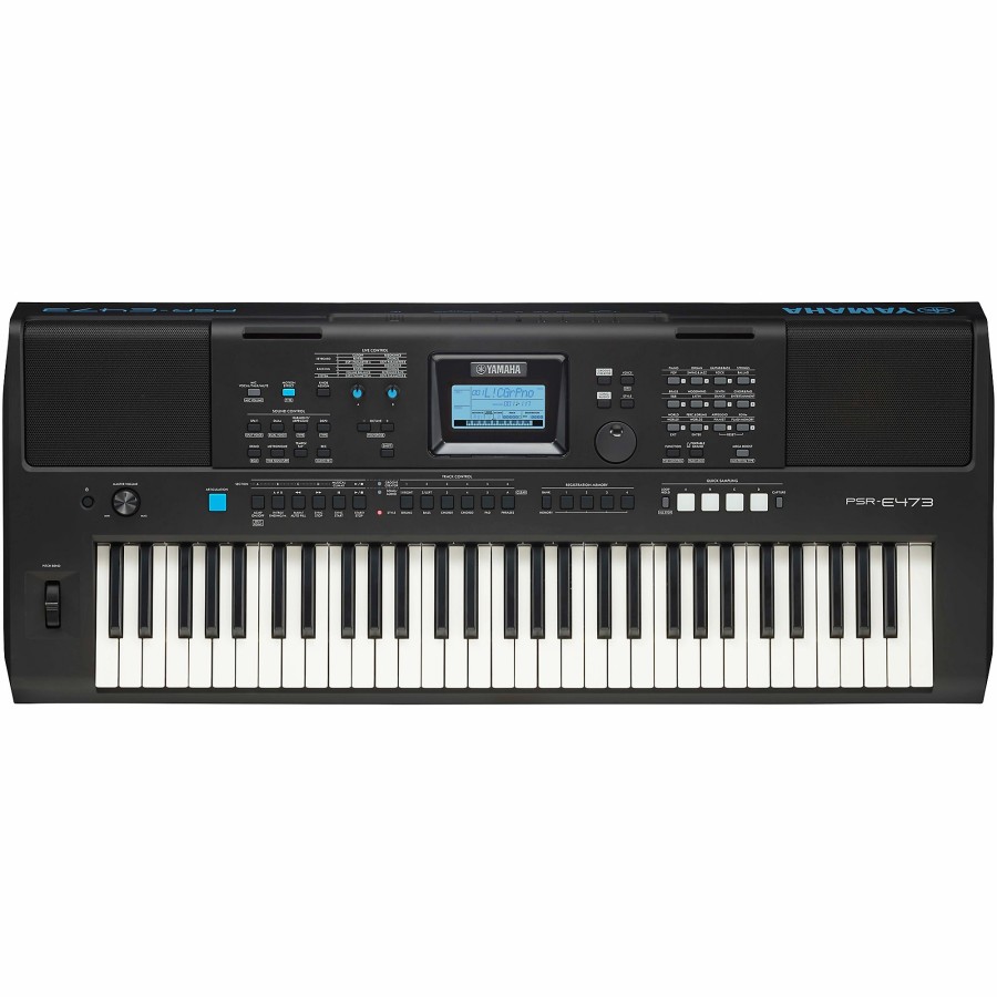 Keyboards & Midi Yamaha | Yamaha Psr-E473 61-Key High-Level Portable Keyboard