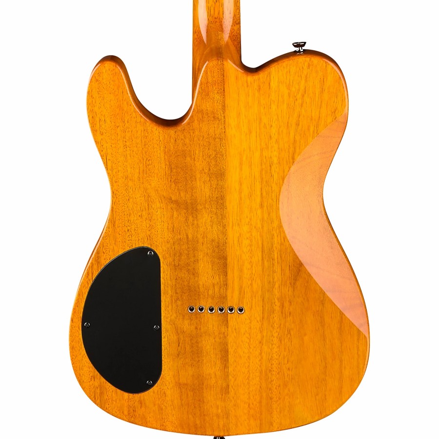 Guitars Fender Solid Body | Fender Special-Edition Custom Telecaster Fmt Hh Electric Guitar Amber