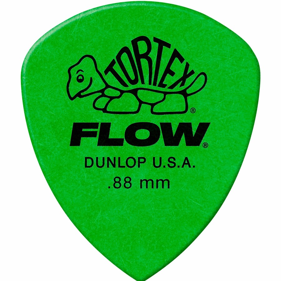 Guitars Dunlop Guitar Picks | Dunlop Tortex Flow Guitar Picks Std Pk-72 .88 Mm 72 Pack