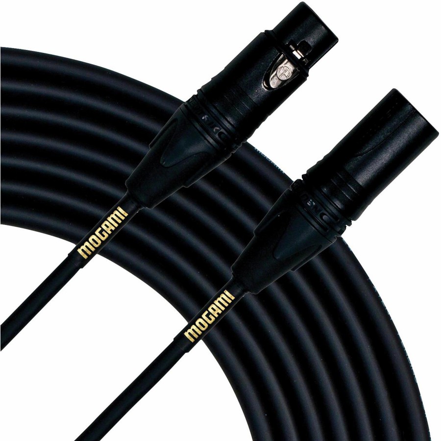 Recording Mogami | Mogami Gold Neglex Quad Microphone Cable For Studio Neutrik Xlr 15 Ft.