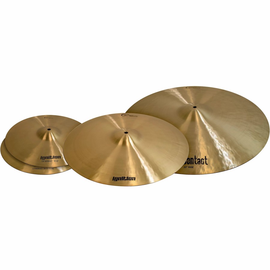 Drums Dream Cymbal Packs | Dream Ignition 3-Piece Cymbal Pack, Large Sizes