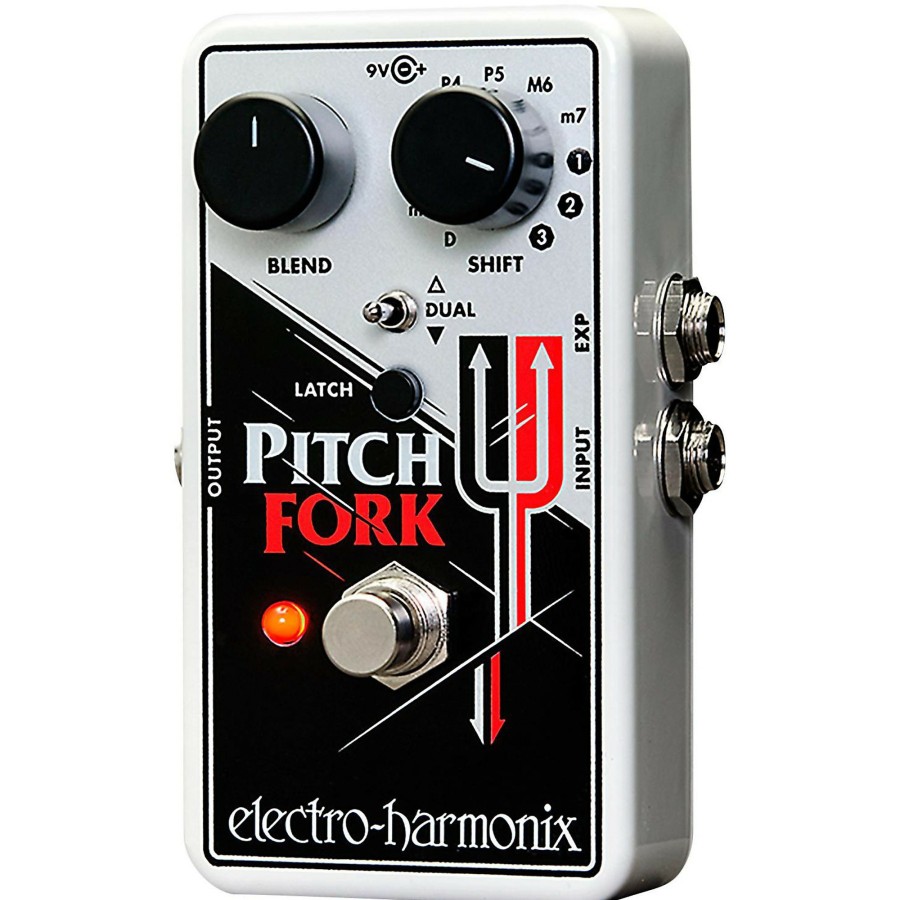 Guitars Electro-Harmonix Effects | Electro-Harmonix Pitch Fork Polyphonic Pitch Shifting Guitar Effects Pedal