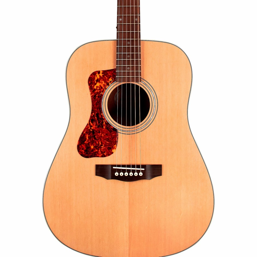 Guitars Guild Left Handed | Guild D-240E Dreadnought Left-Handed Acoustic-Electric Guitar Natural