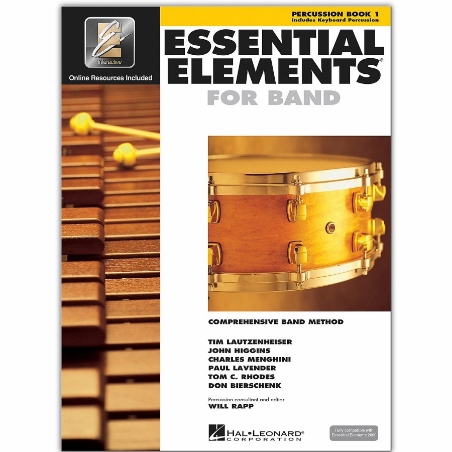 Accessories Hal Leonard | Hal Leonard Essential Elements For Band - Percussion And Keyboard Percussion 1 Book/Online Audio