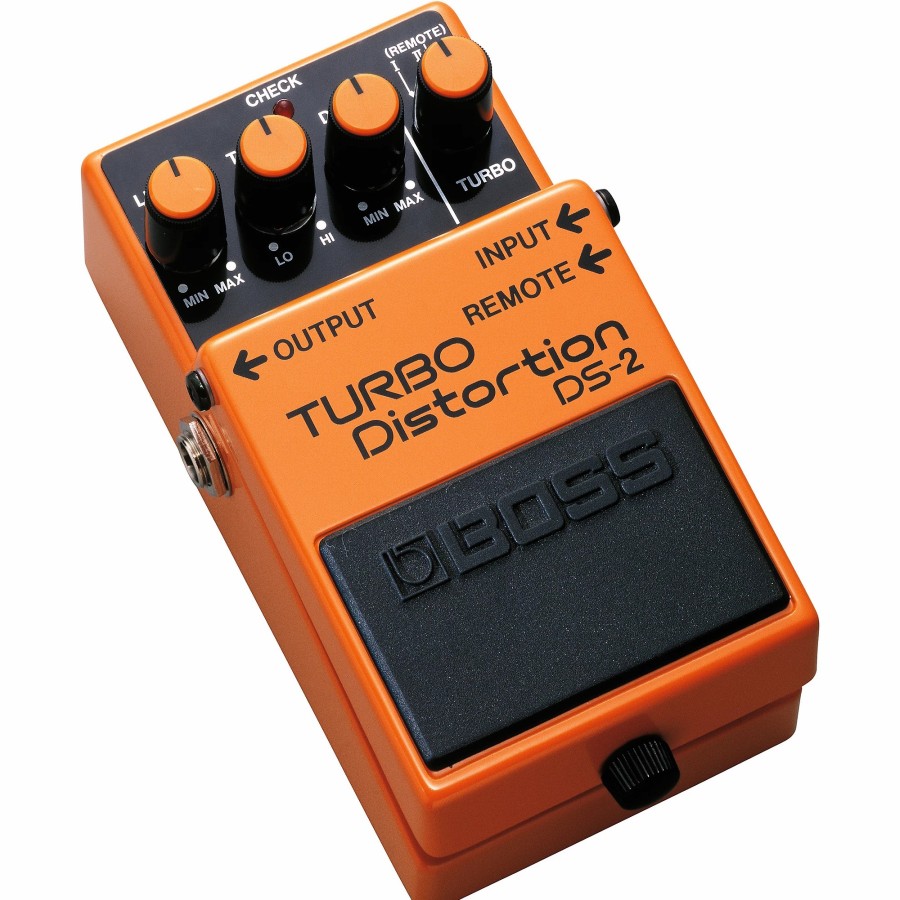 Guitars BOSS Effects | Boss Ds-2 Turbo Distortion Pedal With Remote Jack