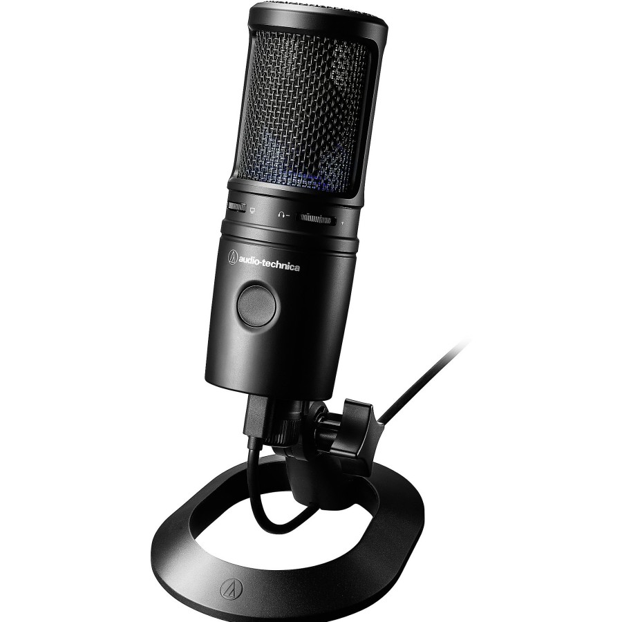 Mics & Wireless Audio-Technica | Audio-Technica At2020Usb-X Cardioid Condenser Usb Microphone Black